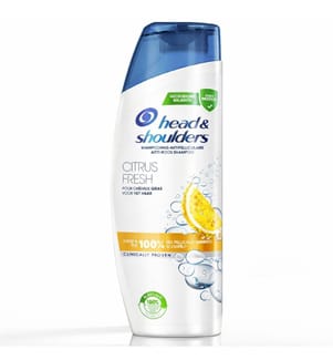 Lot de 6 Shampoings Citrus Fresh 285 ml - Blanc