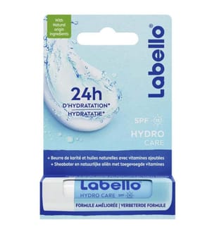 Lot de 12 Sticks Soin Des Lèvres FPS15 Hydro Care - 4,8G