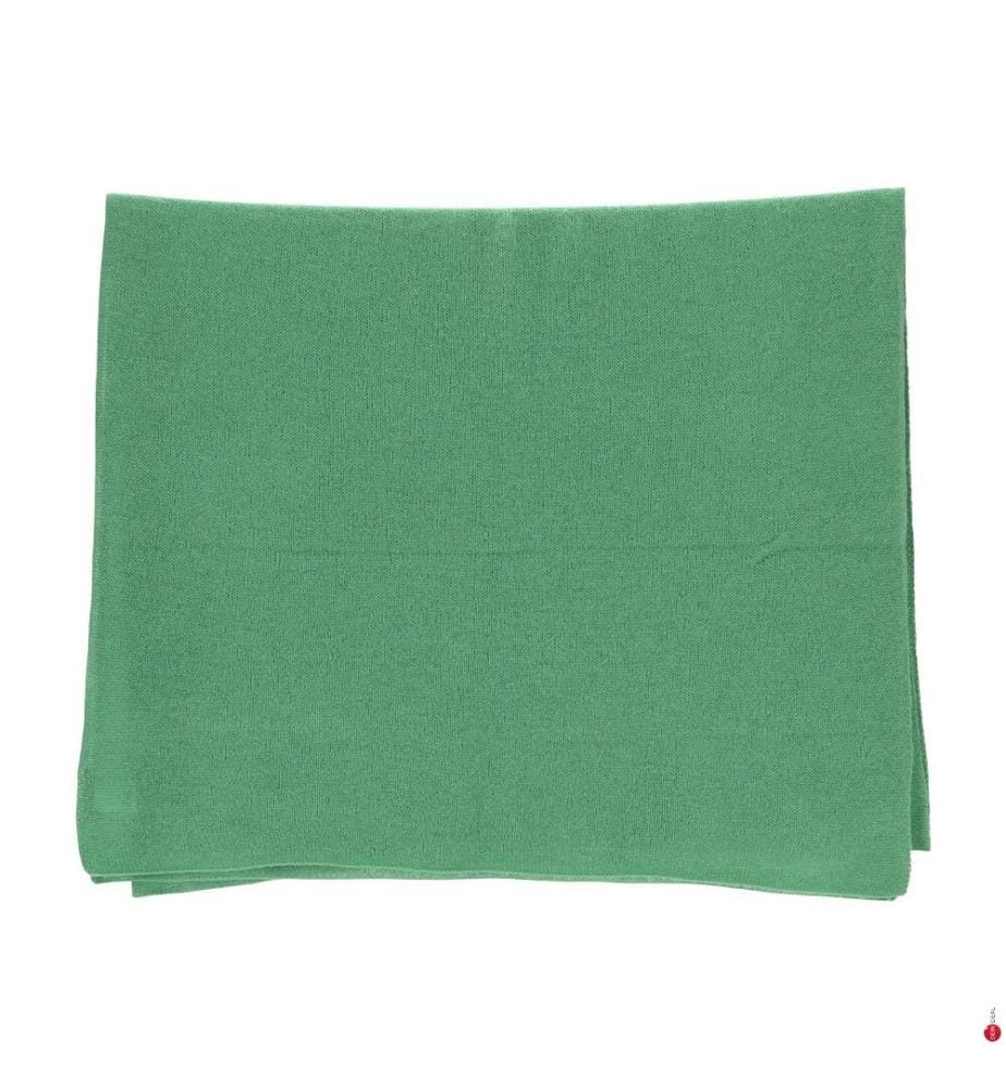 Schal aus locker gestricktem Garn – Grün