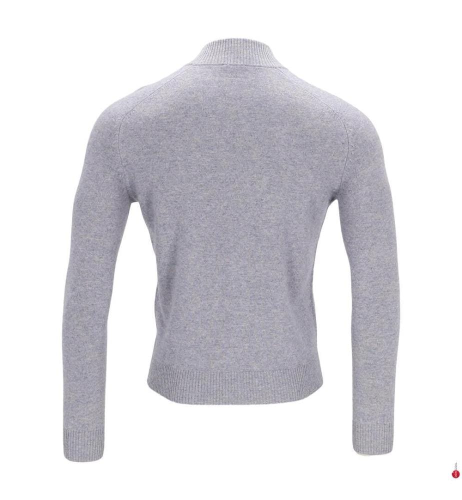 Langärmelige Strickjacke mit Reissverschluss – Light