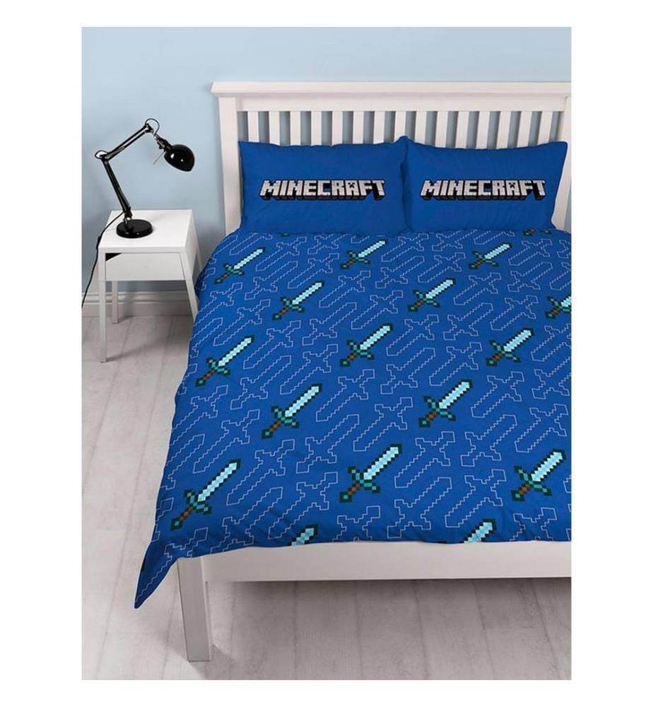 Minecraft - Bettwäsche-Set, wendbar Double