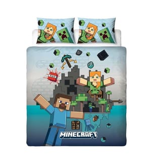 Minecraft - "Levels" Doppelbett-Set Double