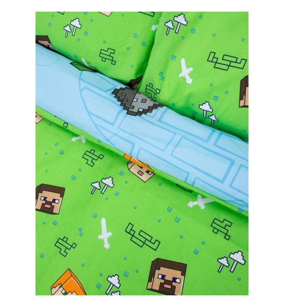 Minecraft - "Levels" Doppelbett-Set Double