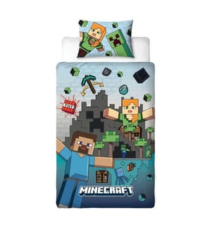 Minecraft Levels Duvet Set Single