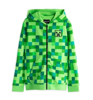 Minecraft Childrens/Boys Creeper Character Hoodie