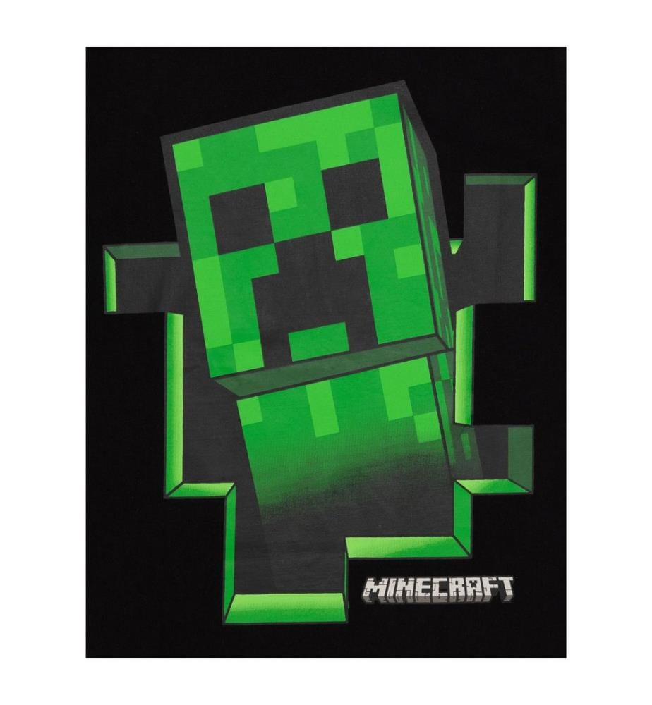 Minecraft Boys Creeper Inside T-Shirt