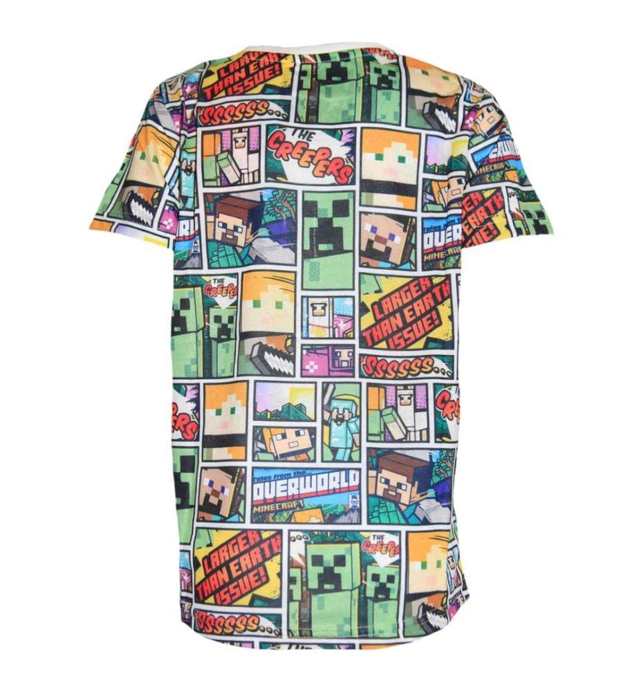 Minecraft Childrens/Kids Overworld T-Shirt