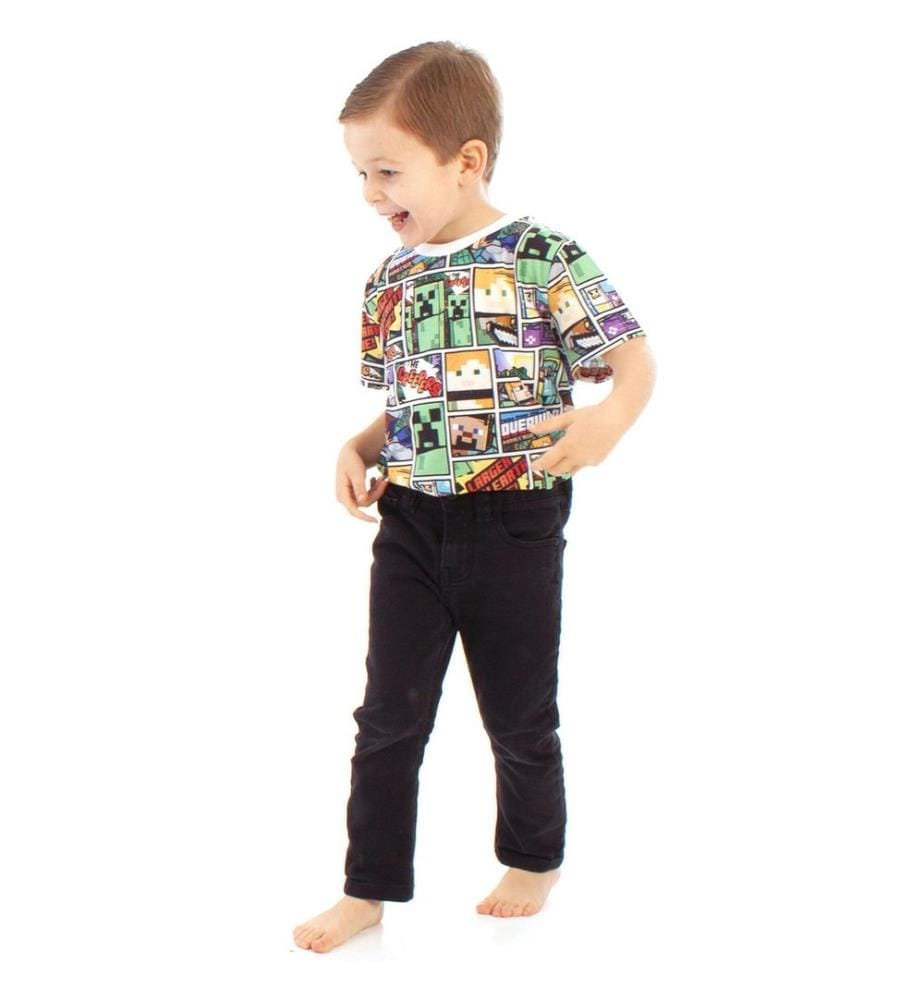 Minecraft Childrens/Kids Overworld T-Shirt