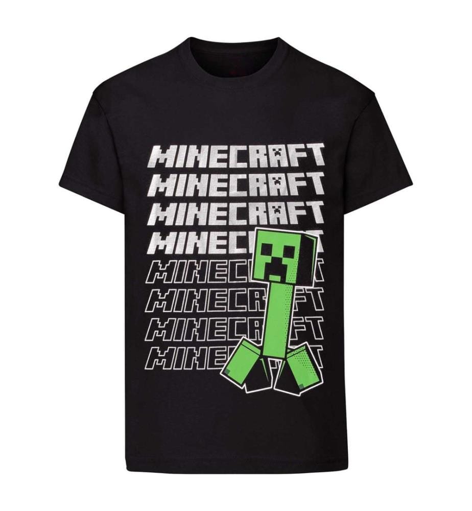 Minecraft Childrens/Kids Repeat Logo T-Shirt