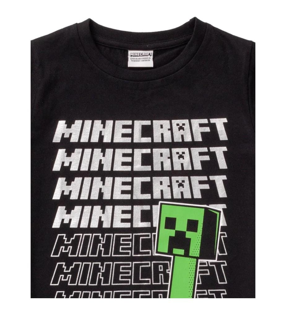 Minecraft Childrens/Kids Repeat Logo T-Shirt