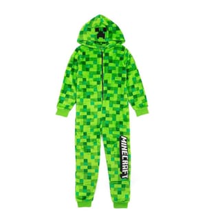 Minecraft Boys Creeper Pixel Bodysuit