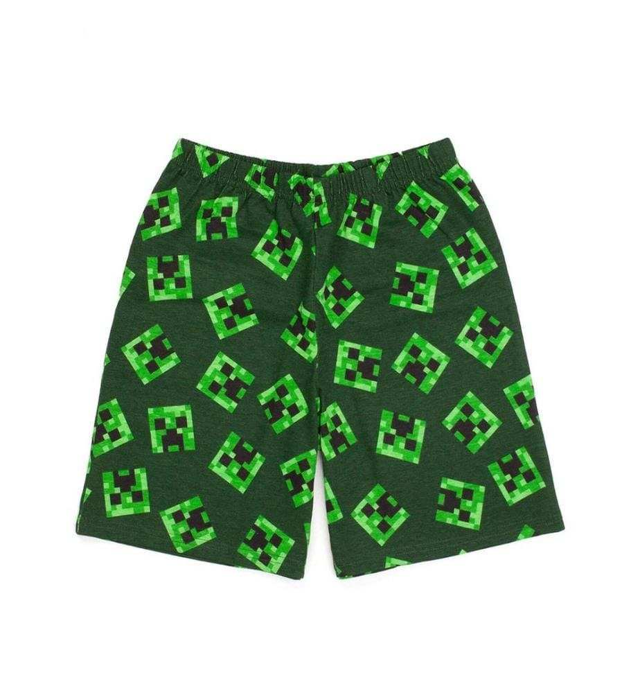 Minecraft Childrens/Kids Short Pyjama Set