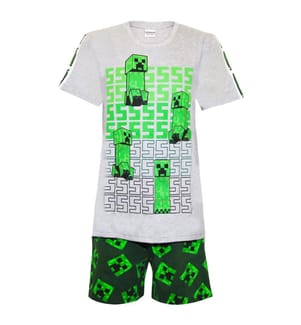 Minecraft Boys Short Pyjama Set