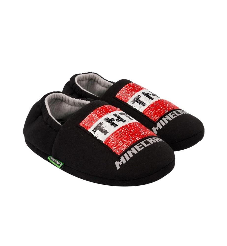 Minecraft - Jungen Hausschuhe, Pailletten