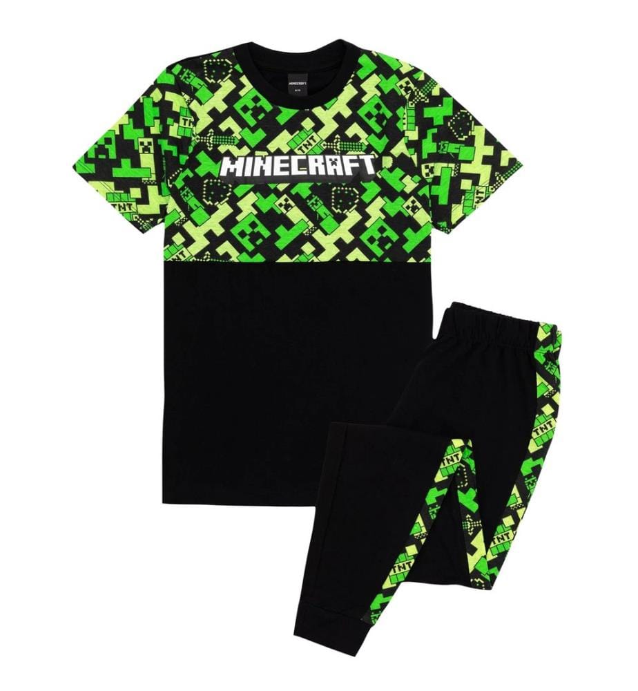 Minecraft Boys Gamer Long Pyjama Set