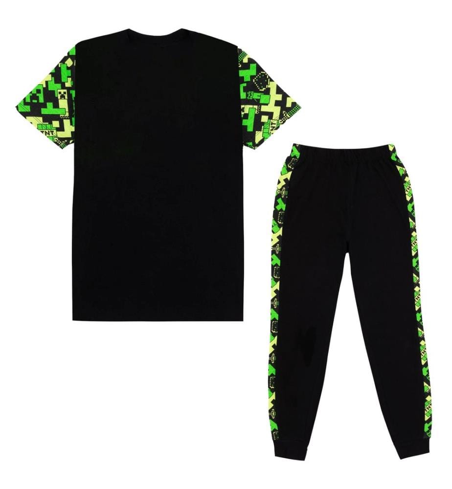Minecraft Boys Gamer Long Pyjama Set