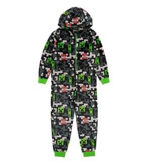 Minecraft Childrens/Kids All-Over Print Sleepsuit