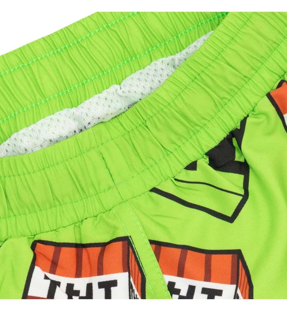 Minecraft Boys Creeper Swim Shorts
