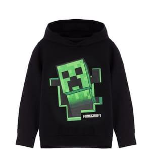 Minecraft Childrens/Kids Creeper Hoodie
