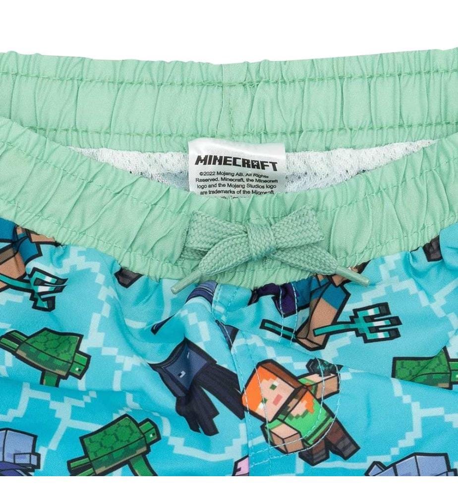 Minecraft Boys Creeper Swim Shorts