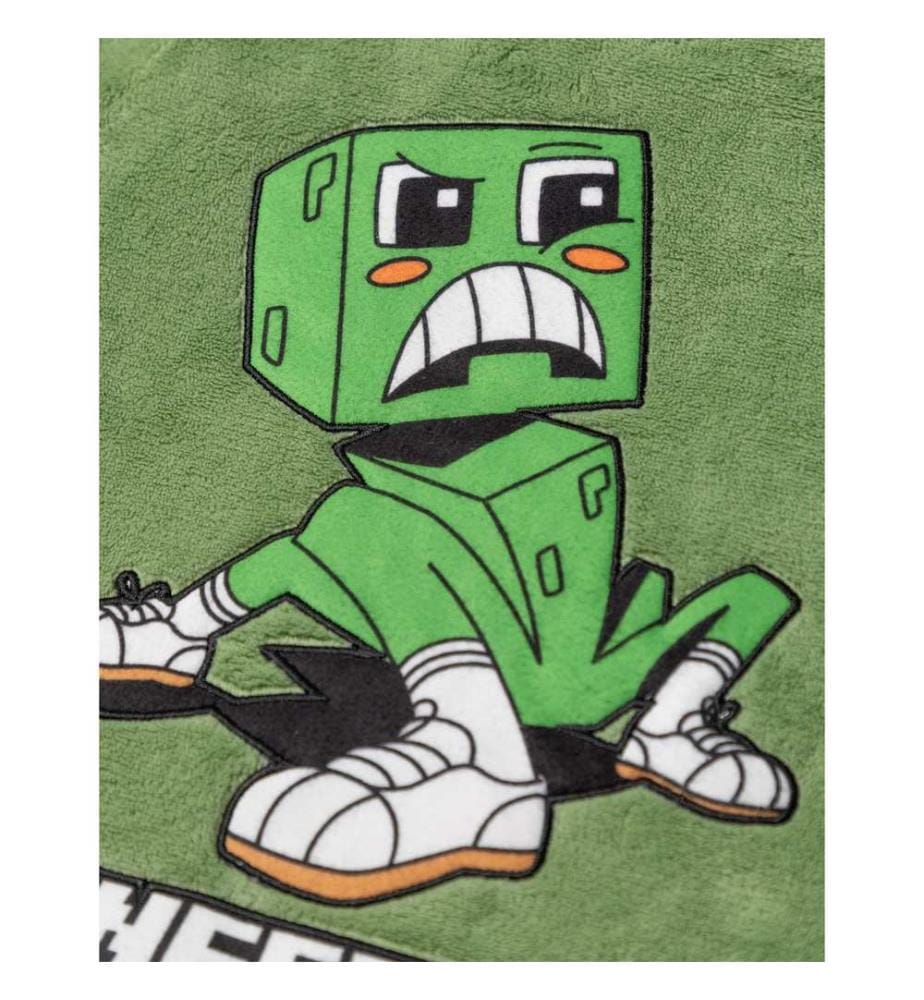 Minecraft Boys Creeper Long-Sleeved Long Pyjama Set
