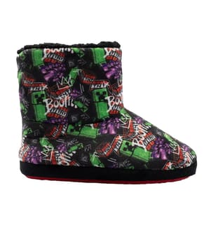 Minecraft - Rundum bedruckt Hausschuh-Stiefel für Jungen