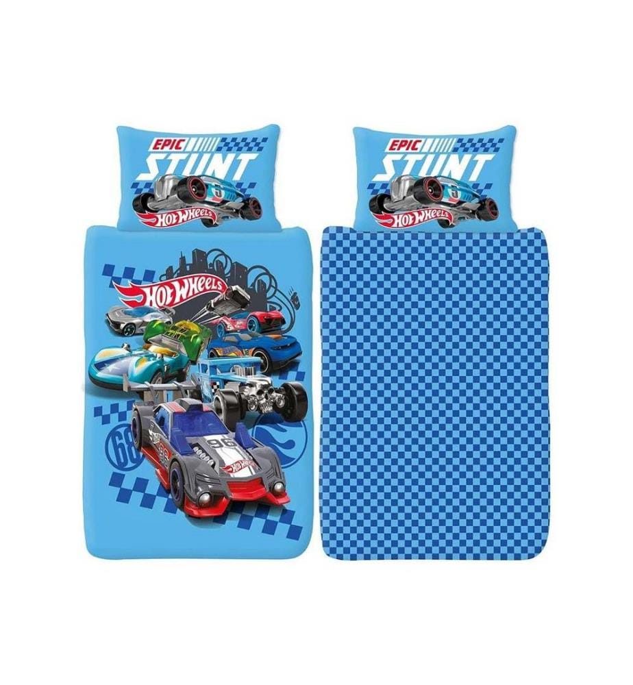 Hot Wheels - Bettwäsche-Set "Epic Stunt" Single