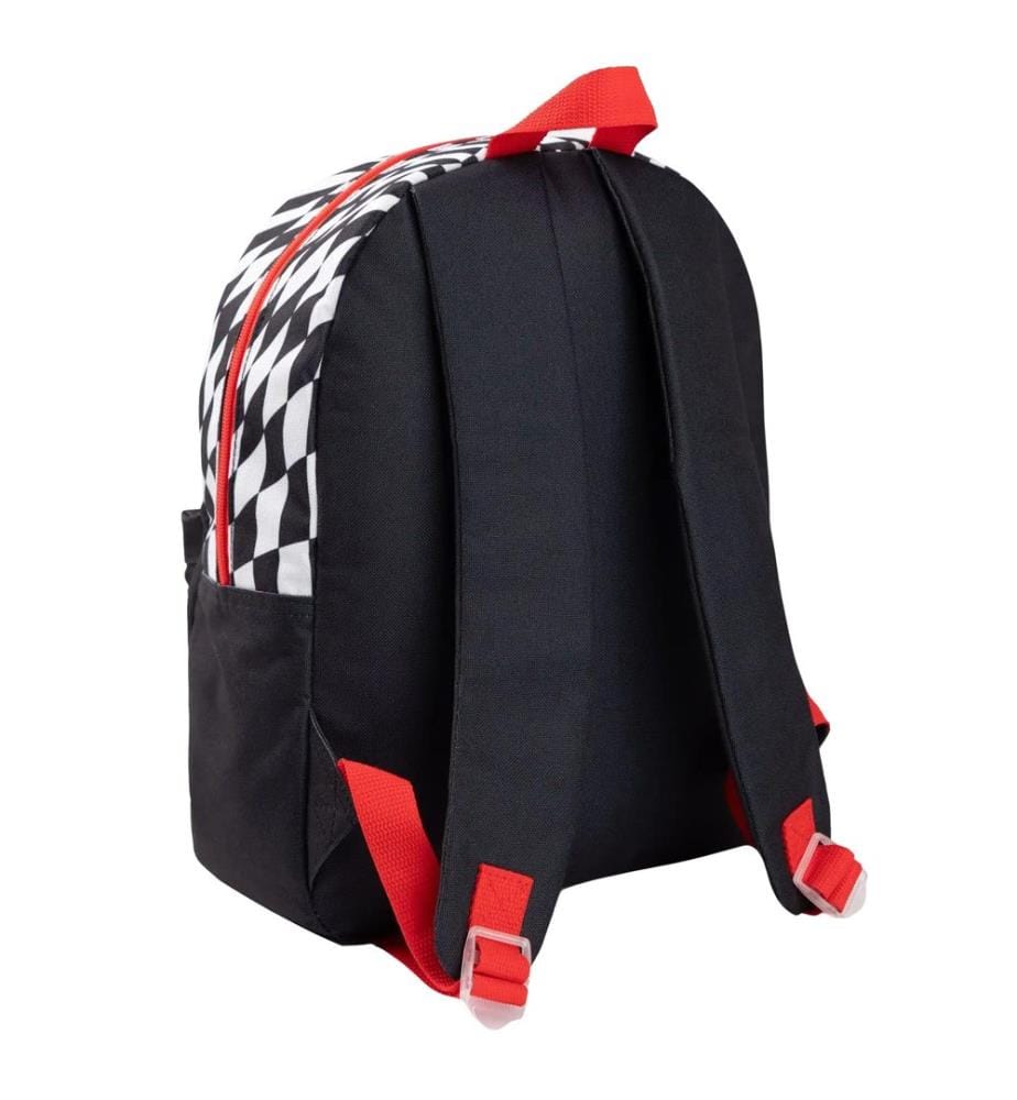 Hot Wheels - Rucksack, Schachbrett Flamme Set