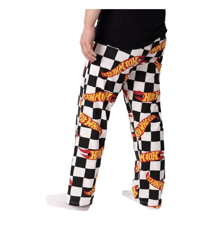Hot Wheels - Pantalon de détente motif/style damier - Homme