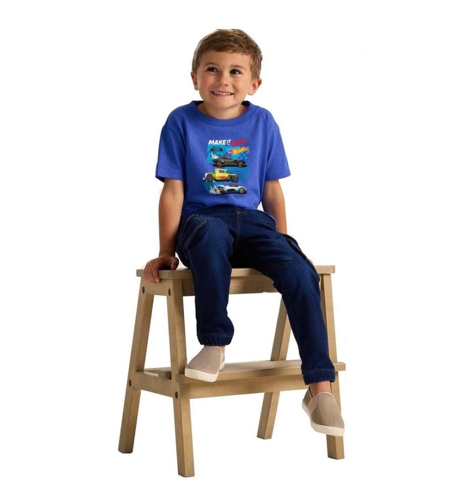 Hot Wheels Childrens/Kids Make It Epic Champion T-Shirt (Pack of 3)