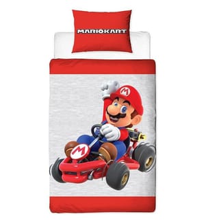 Super Mario - Bettwäsche-Set "Closeup" Single