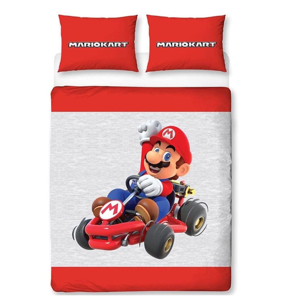 Super Mario - Bettwäsche-Set "Closeup" Single