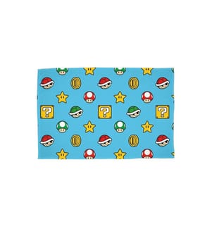 Super Mario Continue Rotary Fleece Blanket