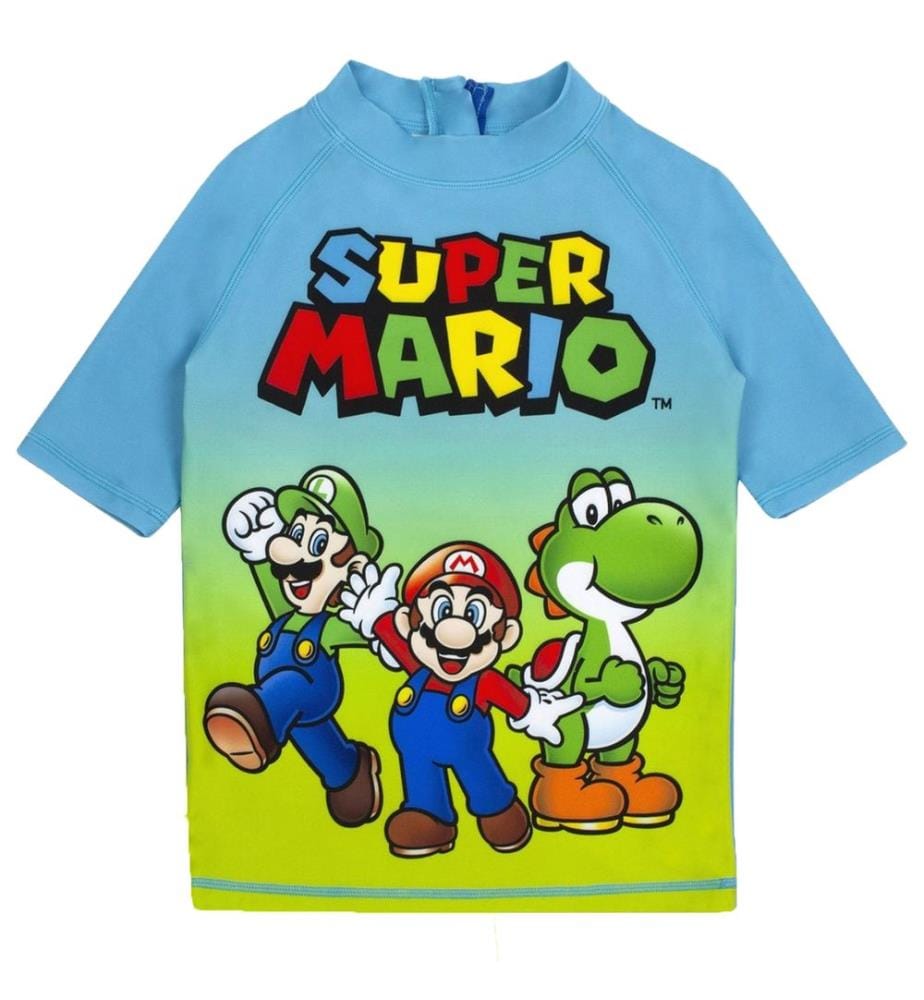 Super Mario - Schwimm-Set für Jungen kurzärmlig