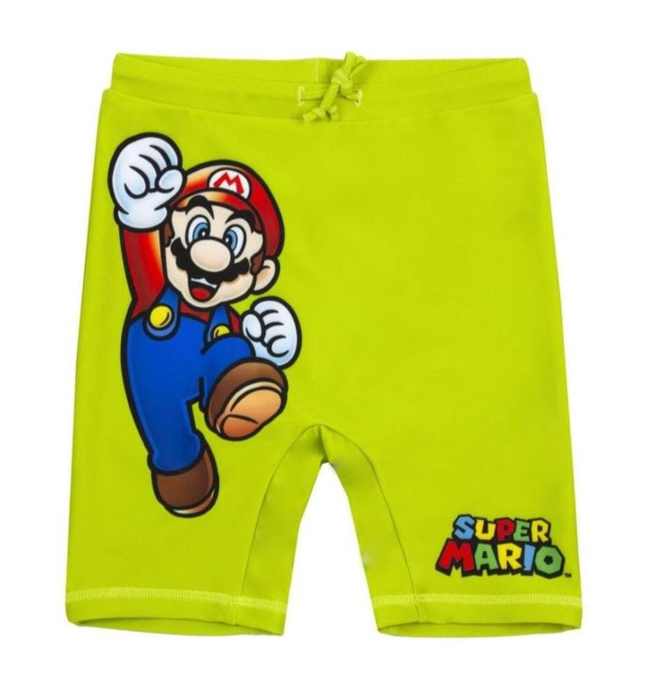 Super Mario - Schwimm-Set für Jungen kurzärmlig
