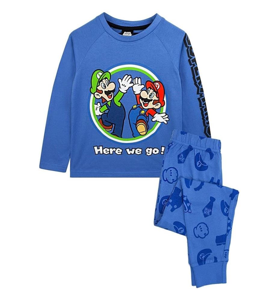 Super Mario Boys Luigi Pyjama Set
