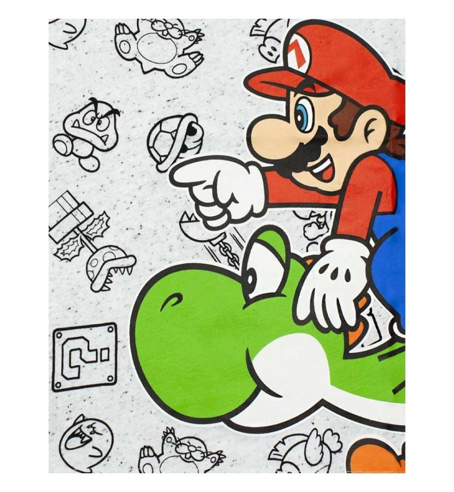 Super Mario Boys Yoshi Marl T-Shirt