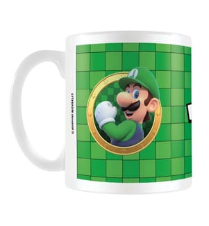 Super Mario Portrait Luigi Mug