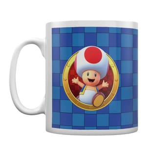 Super Mario Portrait Toad Mug