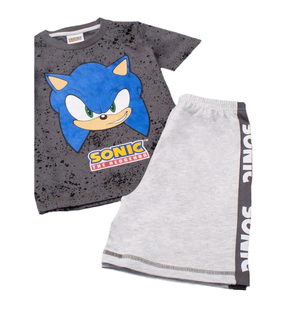 Sonic The Hedgehog Boys Gaming Short Pyjama Set