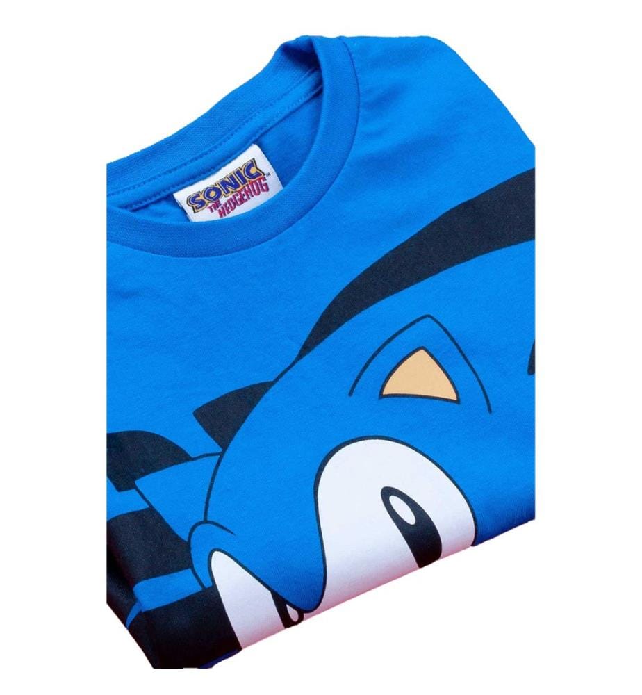 Sonic The Hedgehog Boys Cartoon Character T-Shirt
