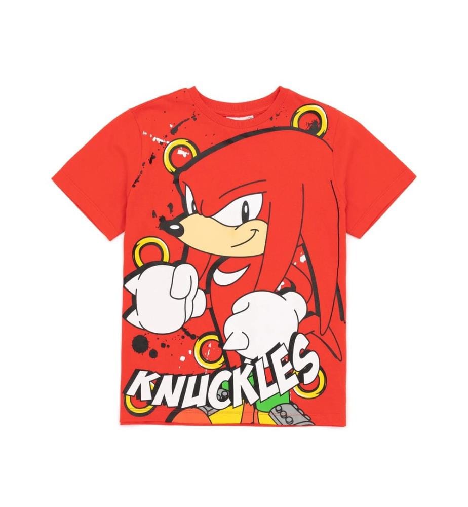 Sonic The Hedgehog Childrens/Kids Character T-Shirt (Pack of 2)