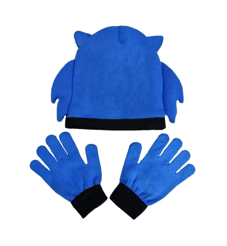 Sonic The Hedgehog Set Cappello e Guanti Bambini