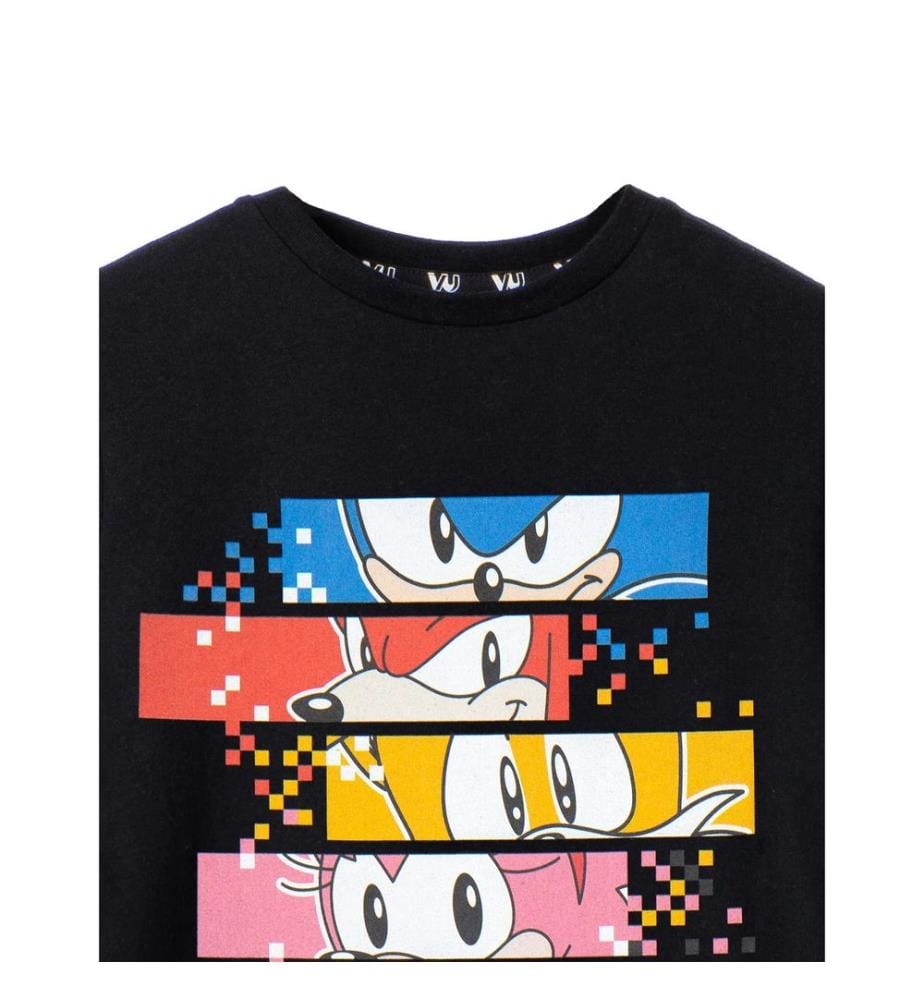 Sonic The Hedgehog Boys Pixel T-Shirt
