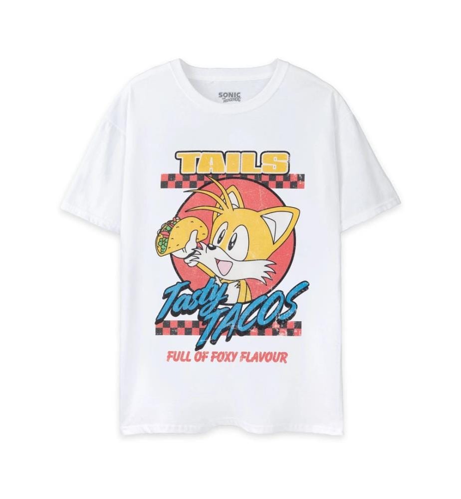 Sonic The Hedgehog Unisex Adult Tasty Tacos T-Shirt