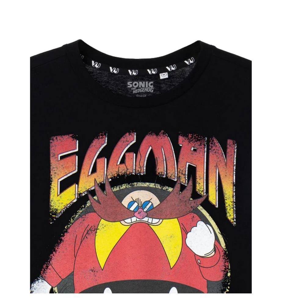 Sonic The Hedgehog Mens Doctor Eggman Short-Sleeved T-Shirt