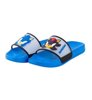 Sonic The Hedgehog - Charakter Gesicht Badesandale für Jungen