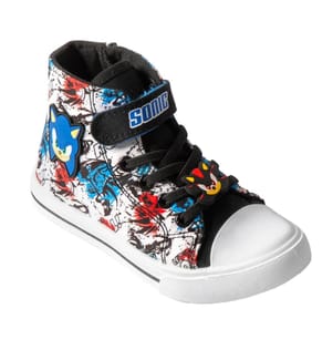 Sonic The Hedgehog - Graffiti Sneaker für Jungen, Zum Schnüren