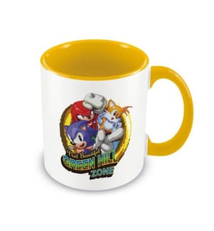 Sonic The Hedgehog Classic Trio Jump Through Mug