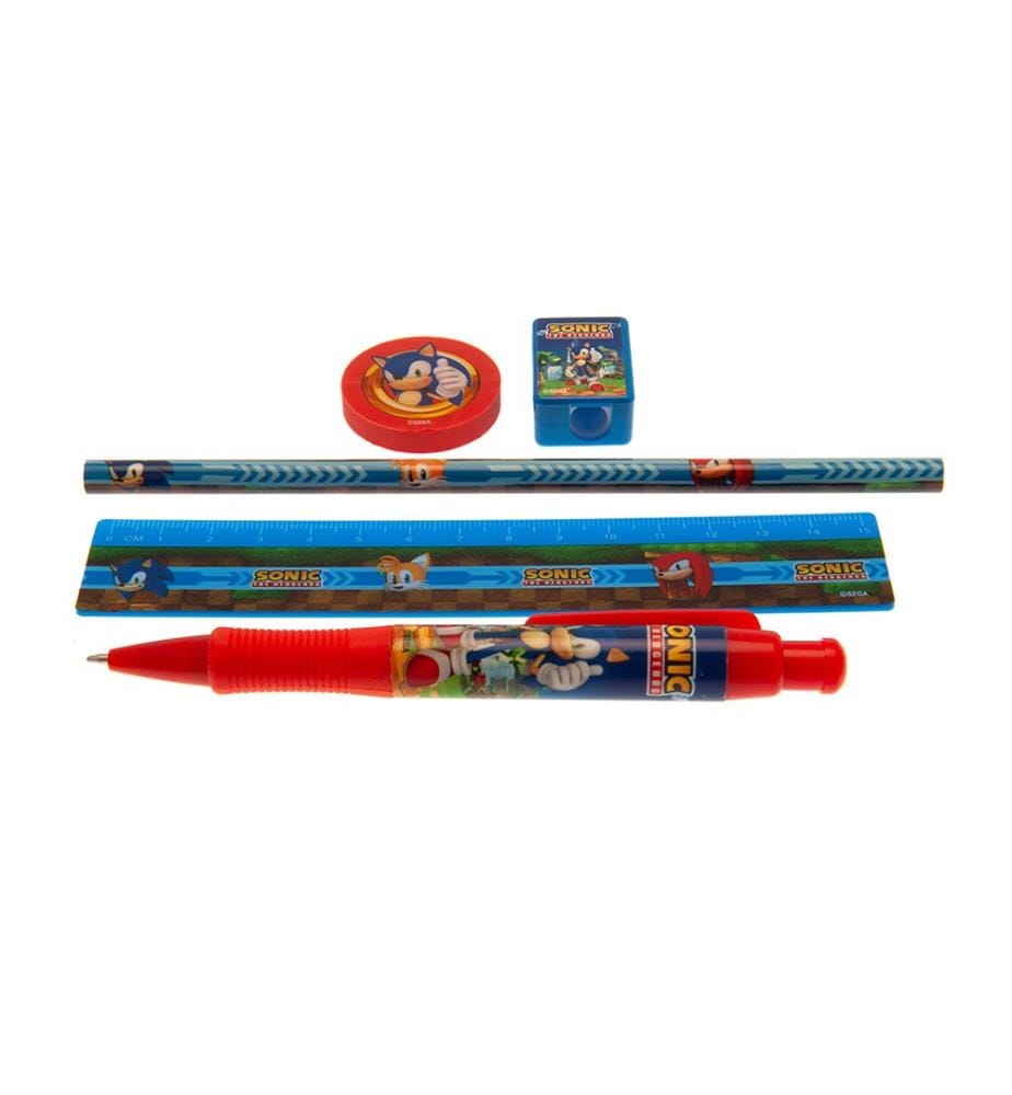 Sonic The Hedgehog - Schreibwaren-Set 5er-Pack